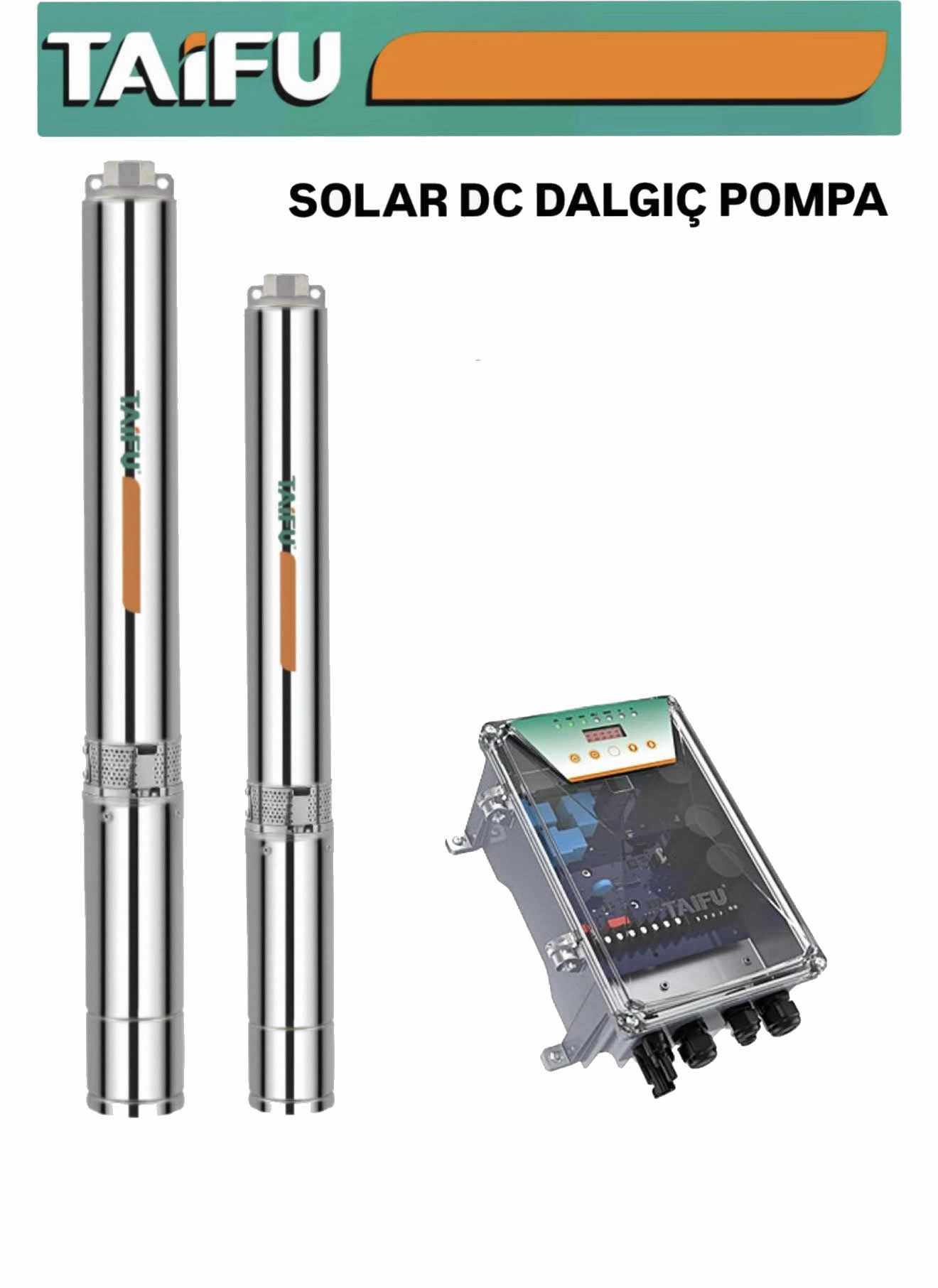 Taifu 24 Volt DC Solar Pompa Panolu